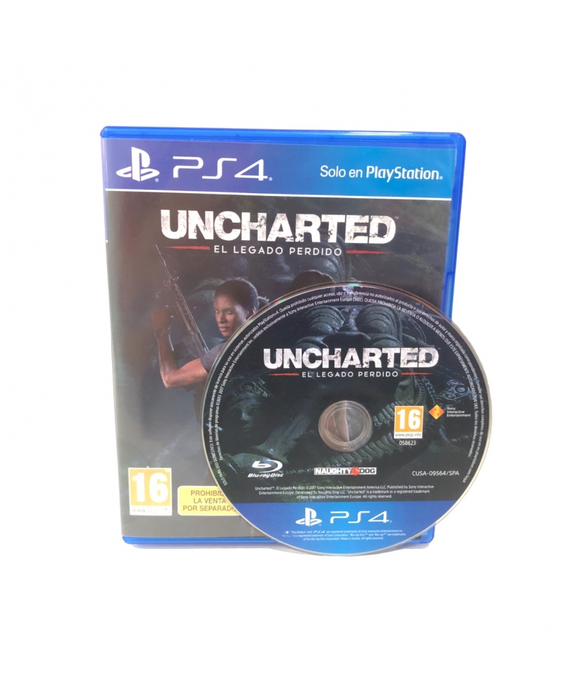 Uncharted El Legado Perdido Ps4